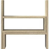  Organizator za stol podesivi boja hrasta 40 x 17 x 41 cm drveni | shoptok.hr