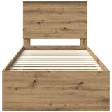  Okvir za krevet Umjetnička hrastovina 90 x 200 cm | shoptok.hr