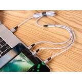  3v1 USB kabel za telefon Lightning kabel iPhone Micro USB 120cm | Shoptok.si