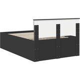  Okvir za krevet Crna 120 x 190 cm Konstruirano drvo - Crna 120 x 190 cm | shoptok.hr