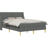  Okvir kreveta s madracem Tamnosiva 160 x 200 cm Poliester | Shoptok.si