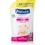 PAPOUTSANIS Natura Almond Cream tekući sapun za ruke 750 ml