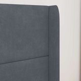  Uši uzglavlja Siva 80 x 16 x 4 cm Baršun | shoptok.hr
