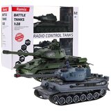  Tanki na daljinsko upravljanje 2u1 T-34 v razmerju 1:28 - modri in zeleni | Shoptok.si
