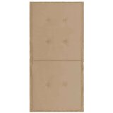  Jastuci za vrtne stolice 2 kom bež 100 x 50 x 3 cm od tkanine | shoptok.hr