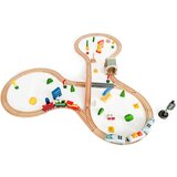 ECO TOYS EcoToys drvene tračnice s vlakićem i dodacima 69 kom. | shoptok.hr