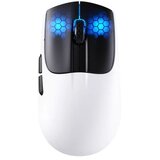  bežični gaming miš X5 trimode/superlight/longbattery/rgb click/ergonomic/white-black Cene