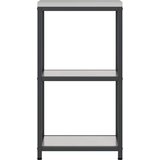  Kuhinjsko skladištenje s policom Srebrno 30 x 50 x 92 cm Čelik | shoptok.hr