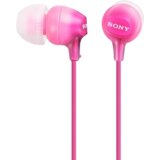 Sony Slušalke z ušesnimi čepki, žične, roza MDREX15LPPI Cene