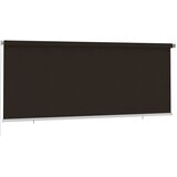  Vanjska roleta za zamračivanje 350 x 140 cm smeđa HDPE | Shoptok.si