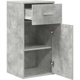 Kreveta s ladicama Betonski sivi 38 x 34 x 75 cm | shoptok.hr
