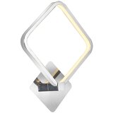 Hanah home zidna lampa 3000K, 15W LED, Siva