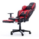 Bytezone gamerska stolica hulk, masažni jastuk (crno-crvena) | shoptok.hr