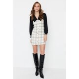 Trendyol Ecru Tweed Woven Dress | Eponuda.ba