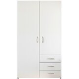 Time omara s klasičnimi vrati, bela | Shoptok.si