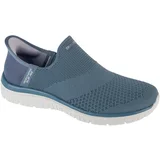 Skechers Nizke superge Slip-ins: Virtue - Sleek Modra