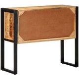 vidaXL Console Cabinet 90x35x75 cm Masivni neobdelan les Mango | Shoptok.si