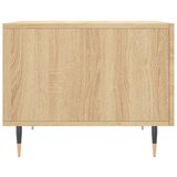  Stolić za kavu boja hrasta 50 x 50 x 40 cm konstruirano drvo | shoptok.hr