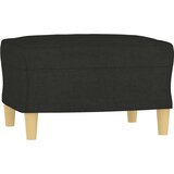 vidaXL 4-dijelni set sofa s jastucima crni od tkanine | shoptok.hr