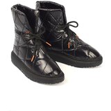 Capone Outfitters Quilted Parachute Fabric Women's Snow Boots with Adjustable Ankle Buckle | shoptok.hr