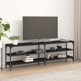 vidaXL TV omarica črna 160x30x50 cm inženirski les Cene