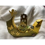 7 seas 365 ukrasni dekor - zlatni bicikl | shoptok.hr