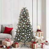  Umjetno božićno drvce Zelena 180 cm PVC, Plastika i Čelik | shoptok.hr