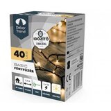  Novogodišnje lampice na baterije Toplo bela 40 LED KDT 041 | ePonuda.com