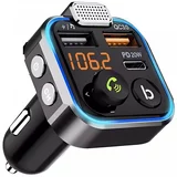  20W auto FM transmiter MP3 bluetooth 5.0 2x USB 3.0 12-24V