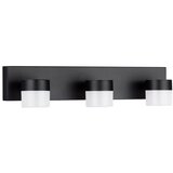 Nova Luce Mat crna LED zidna lampa aluminijska Teko – Cijene