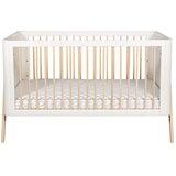 Troll nursery® otroška posteljica 2v1 torsten™ 70x140 white/wax | Shoptok.si