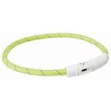 Trixie ogrlica za pse F.L. USB silikon L-XL 65 cm/fi-7 mm zelena | shoptok.hr