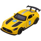 Race Car Metal Drive Opening Doors Yellow 1:43 | Shoptok.si