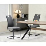 MID.YOU Set Nihajnih Stolov Hanna, Antracit, 2 Kos | Shoptok.si