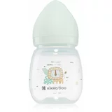 Kikka Boo Savanna Anti-colic Feeding Bottle steklenička za dojenčke 3 m+ Mint 180 ml