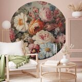  Okrugla fototapeta - The scent of garden flowers 180x180 | shoptok.hr