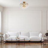 Brilagi plafonski luster crystal 6xE14/60W/230V bronzan | Eponuda.com