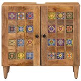  Kupaonski ormarić za sudoper s vratima Prirodna 62 x 33 x 58 cm - Prirodna | shoptok.hr
