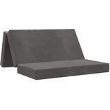 vidaXL Zložljiv kavč postelja 160 x 67 x 45 cm Temno siva, (5000295277) | Shoptok.si
