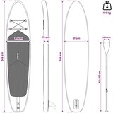  Naflopni SUP HYDROS 366 x 81 x 15 cm Tirkizna za | Eponuda.com