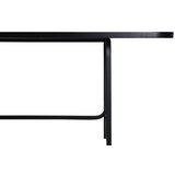 Venture Home Uno pravokutni blagovaonski stol 200 × 90 cm, crni | shoptok.hr