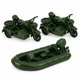 Military Set Soldiers Vehicles Base Tower Figures 46 pcs. | shoptok.hr