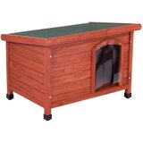 zooplus Pasja uta Woody z ravno streho - Velikost S: Š 85 x G 57 x V 58 cm Cene