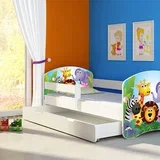 krevet za decu White sa fiokom 160x80 2 ACMKRAN160X80FO
