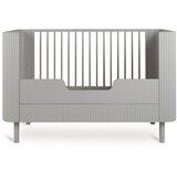  Quax® zaščitna ograjica za otroško posteljico yume™ 70x140 oyster | Shoptok.si