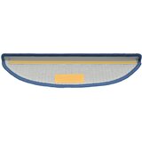  Prostirke za stepenice 10 kom 56x17x3 cm plave poluokrugle | shoptok.hr