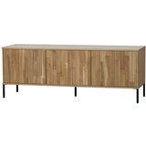 WOOOD TV omarica iz masivnega hrasta 150x56 cm Gravure – | Shoptok.si