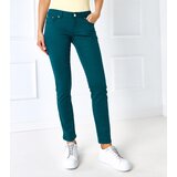 Gemre Black fabric trousers with Sylvain belt | shoptok.hr