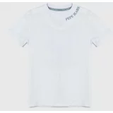 PepeJeans Otroška bombažna kratka majica RAITH bela barva