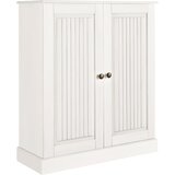Støraa Bijeli ormarić od masivnog bora 100x34 cm Mille – | shoptok.hr